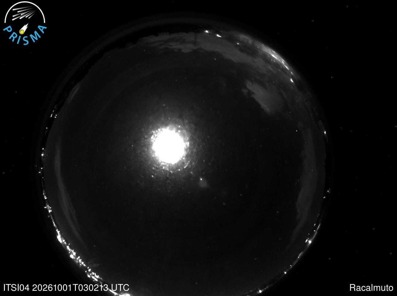 Cielo di Racalmuto del 01/10/2026 · 05:10
