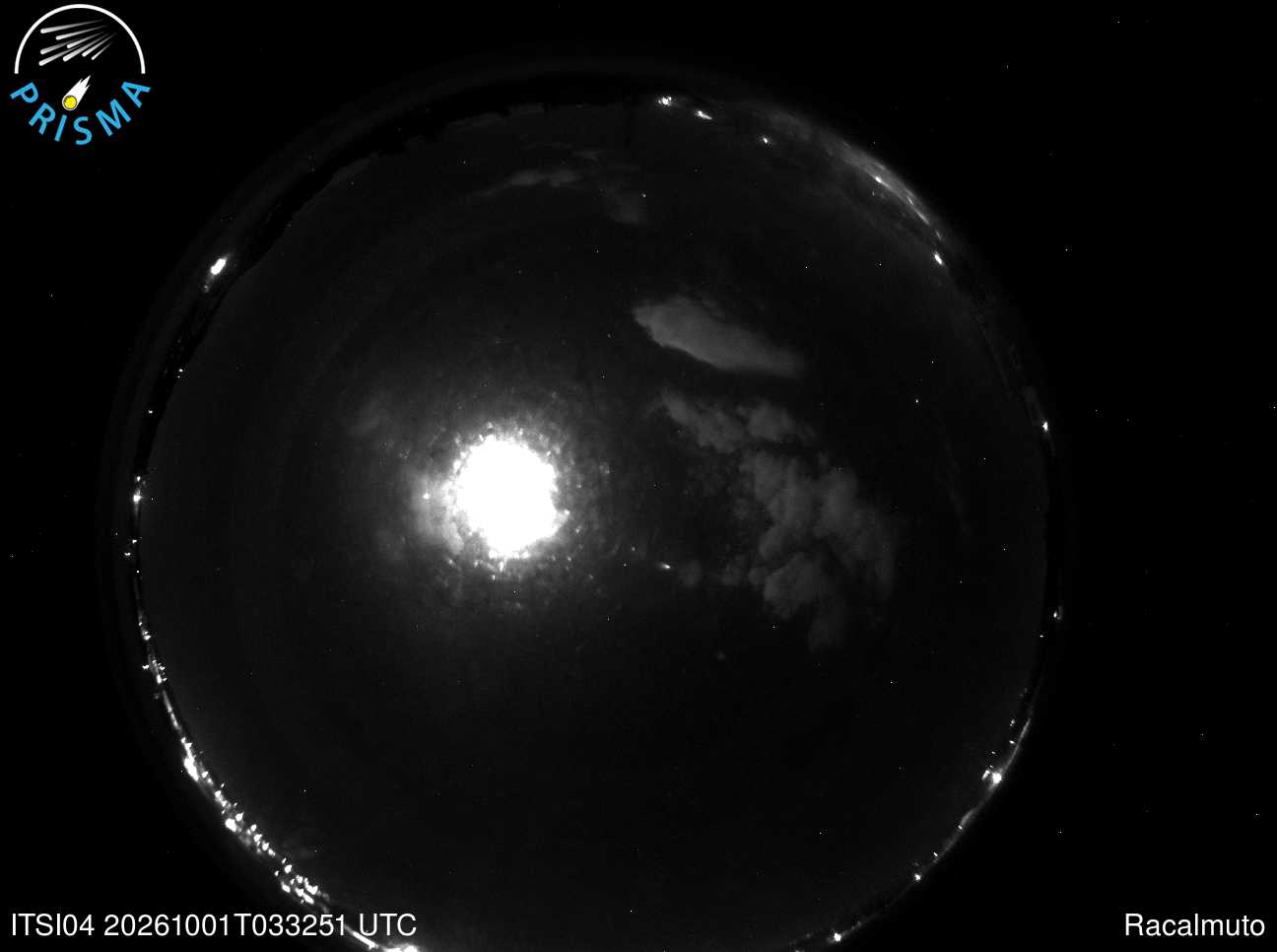 Cielo di Racalmuto del 01/10/2026 · 05:40