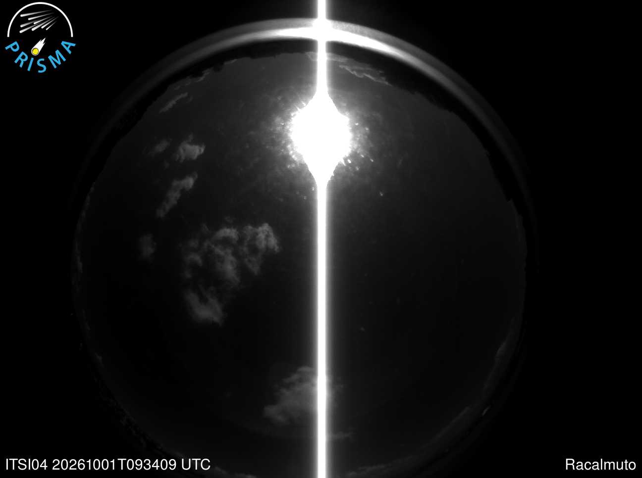 Cielo di Racalmuto del 01/10/2026 · 11:50