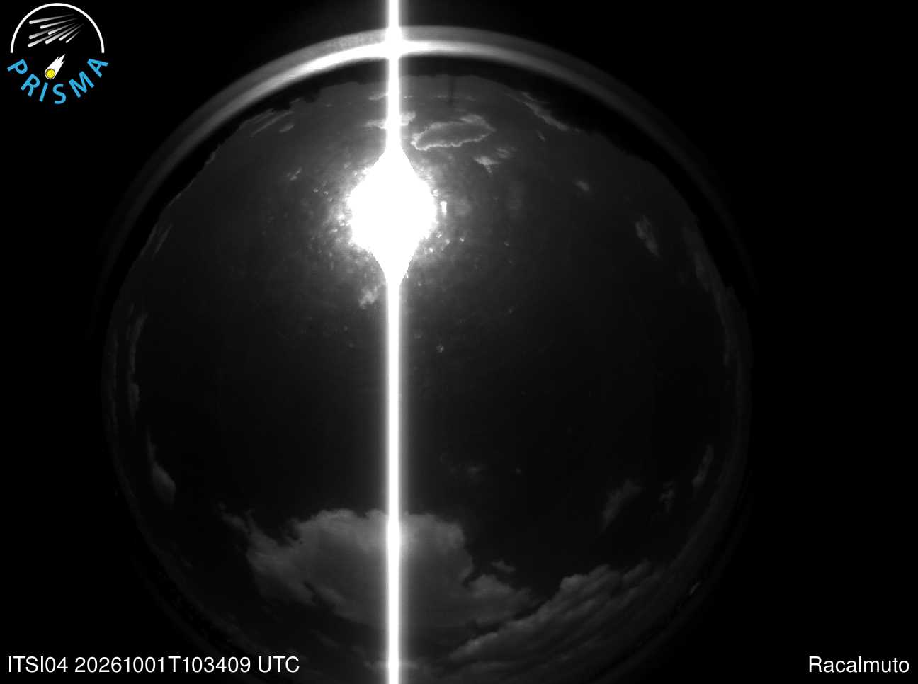 Cielo di Racalmuto del 01/10/2026 · 12:50