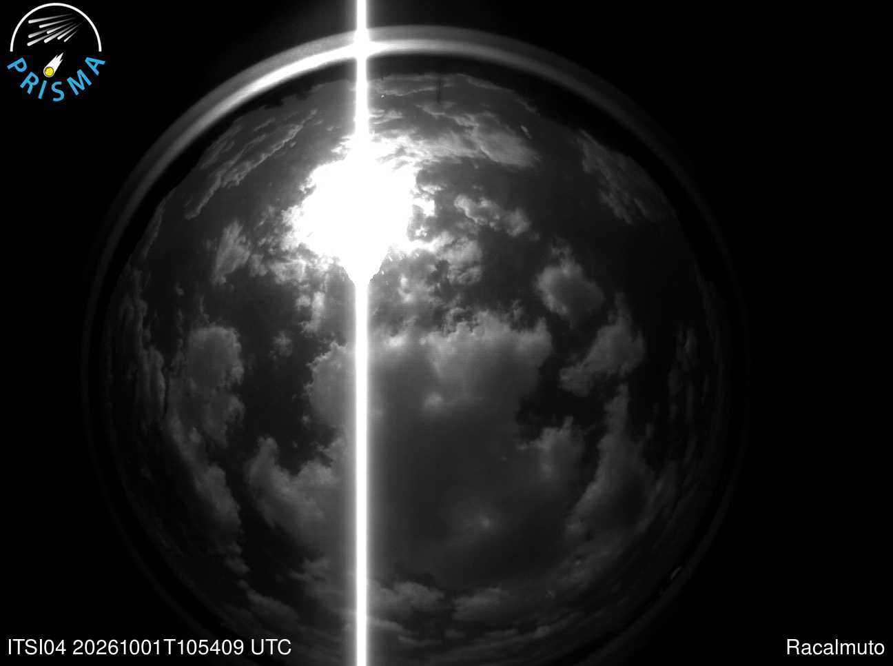 Cielo di Racalmuto del 01/10/2026 · 13:10