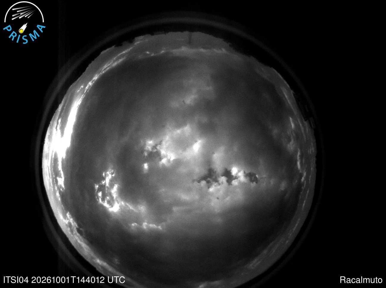Cielo di Racalmuto del 01/10/2026 · 16:50