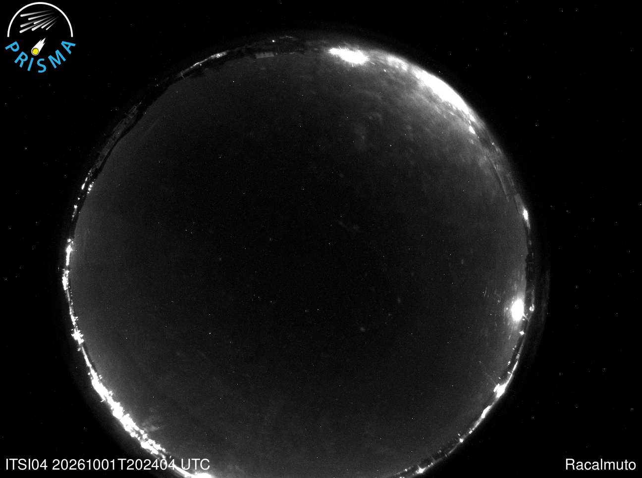 Cielo di Racalmuto del 01/10/2026 · 22:40
