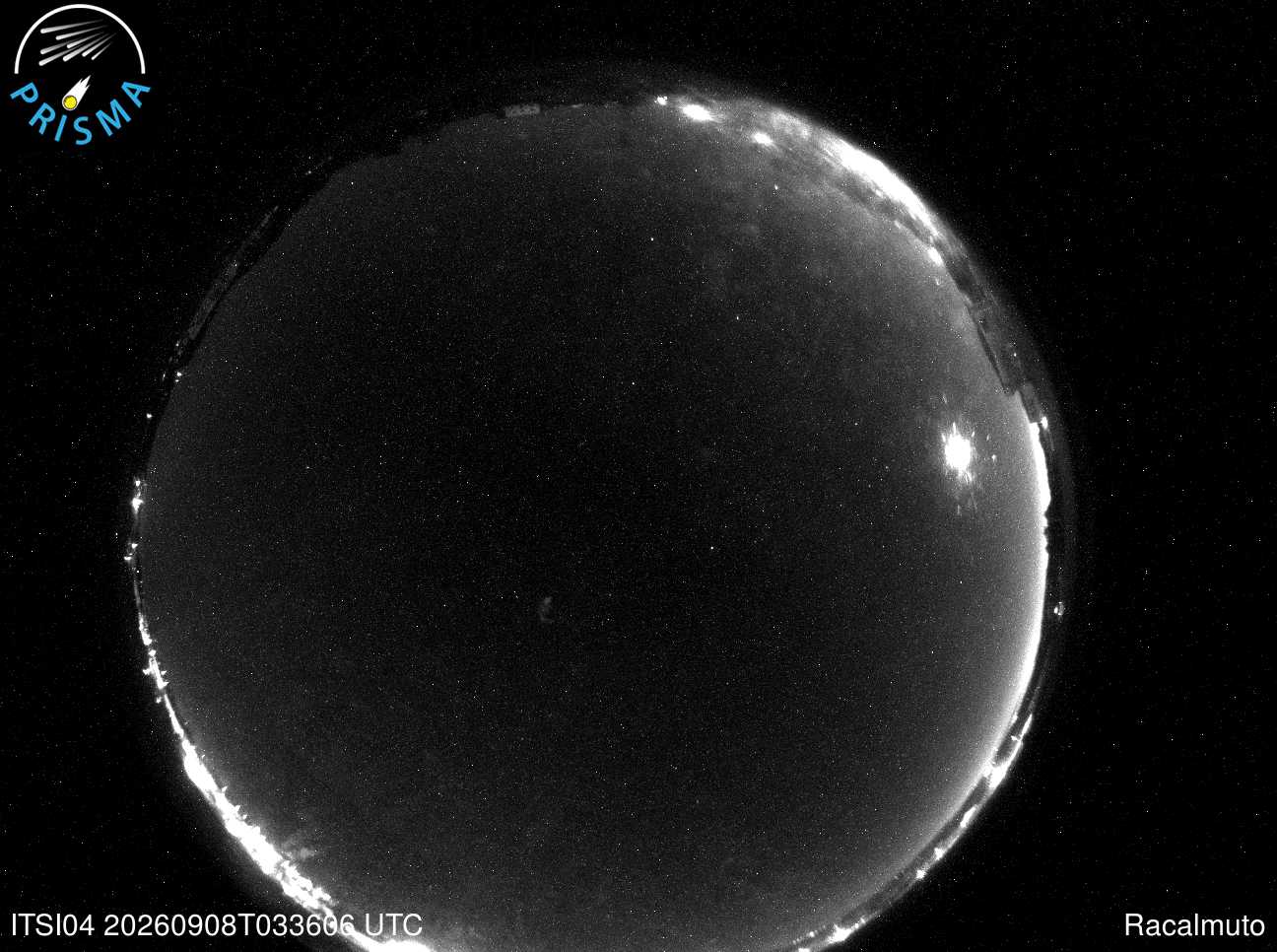 Cielo di Racalmuto del 08/09/2026 · 05:50