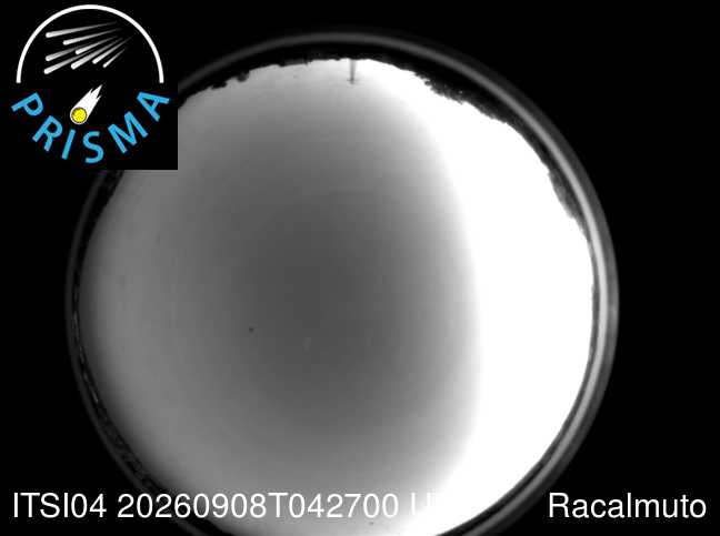 Cielo di Racalmuto del 08/09/2026 · 06:40