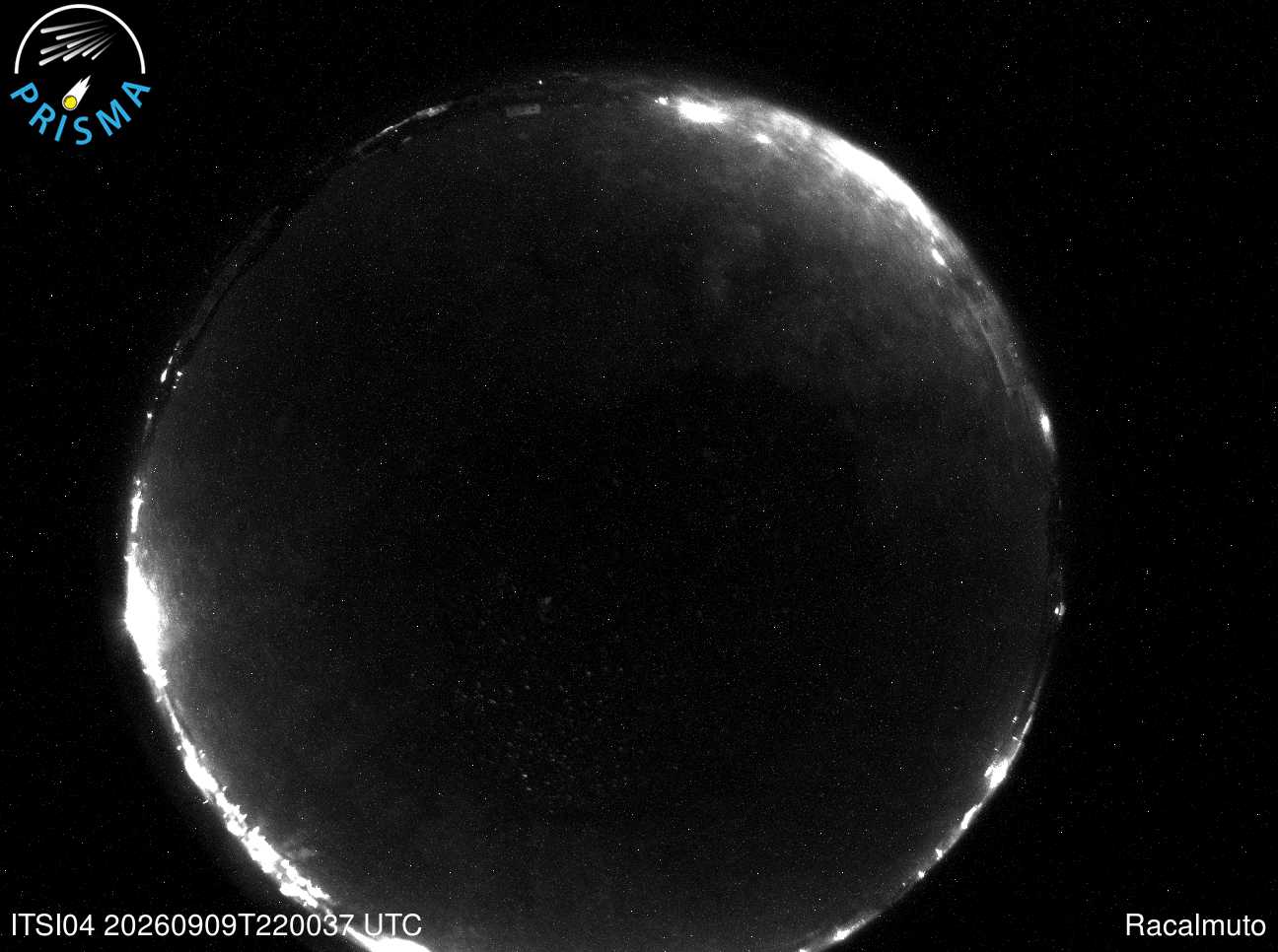 Cielo di Racalmuto del 10/09/2026 · 00:10