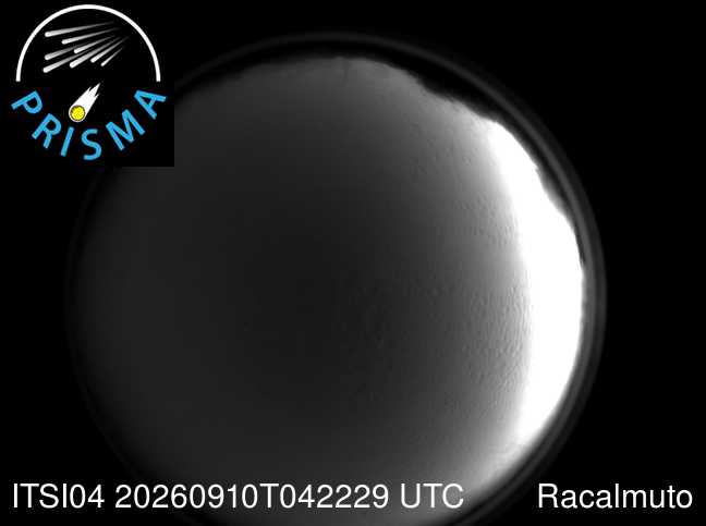 Cielo di Racalmuto del 10/09/2026 · 06:30