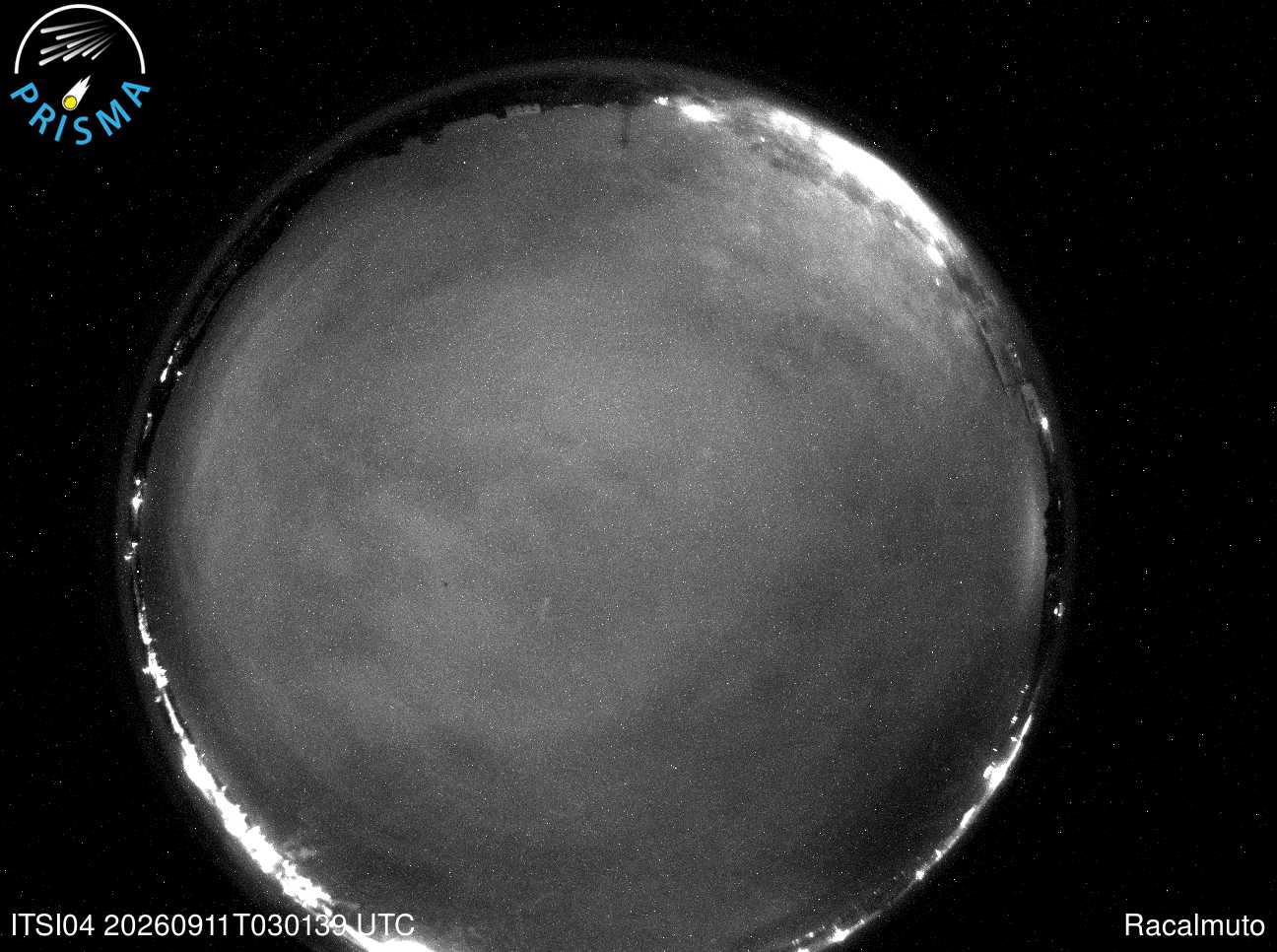 Cielo di Racalmuto del 11/09/2026 · 05:10