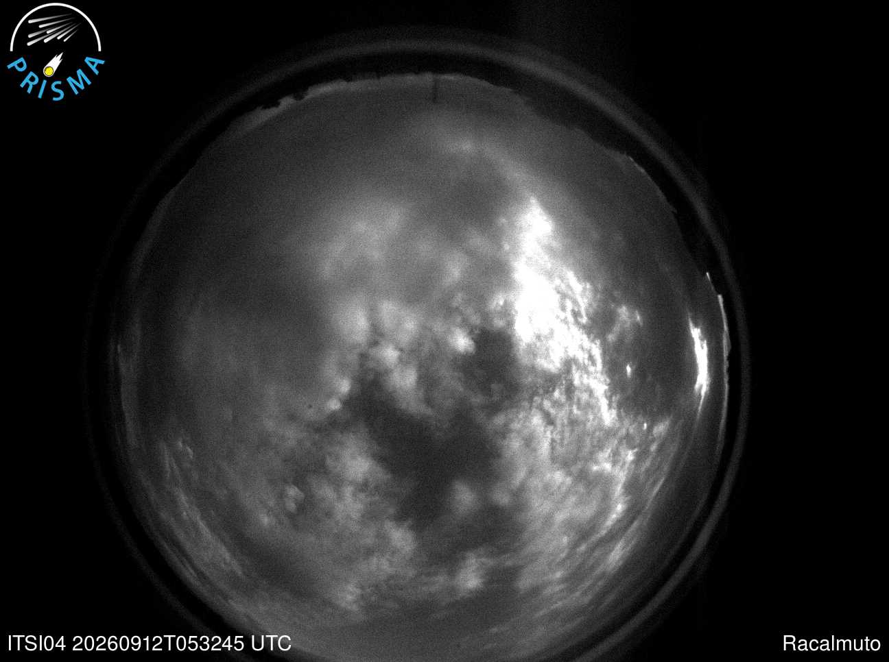 Cielo di Racalmuto del 12/09/2026 · 07:40