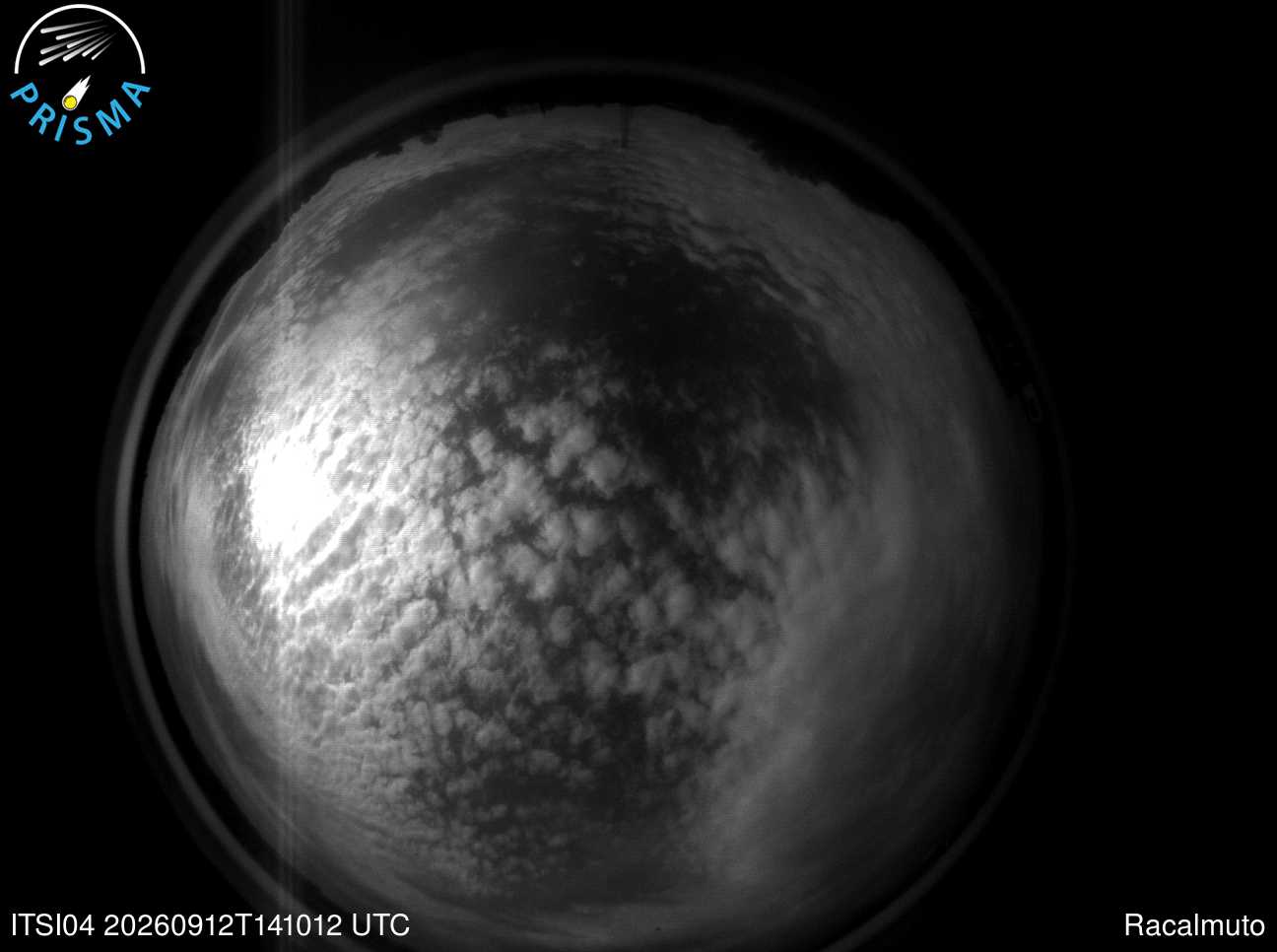 Cielo di Racalmuto del 12/09/2026 · 16:20