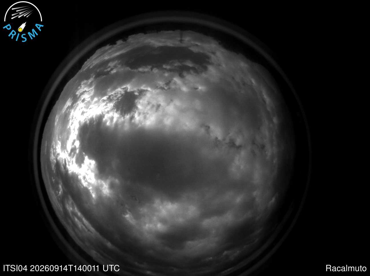 Cielo di Racalmuto del 14/09/2026 · 16:10