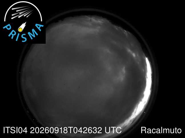Cielo di Racalmuto del 18/09/2026 · 06:40