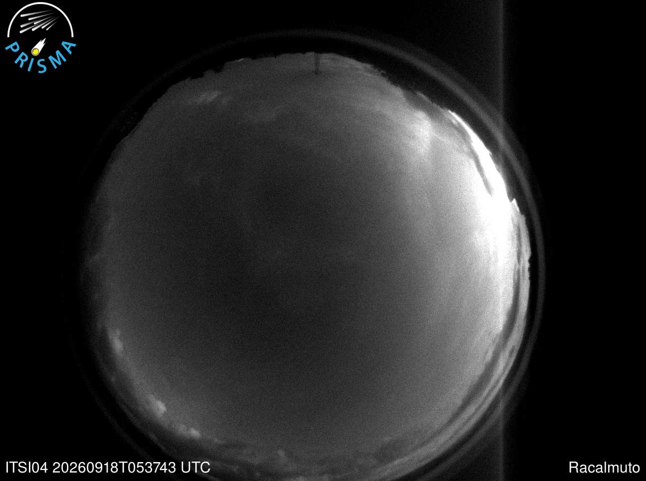 Cielo di Racalmuto del 18/09/2026 · 07:50