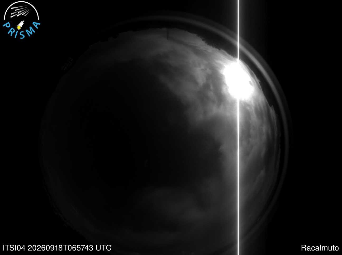 Cielo di Racalmuto del 18/09/2026 · 09:10