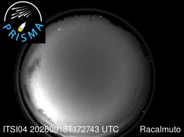 Cielo di Racalmuto del 18/09/2026 · 19:40