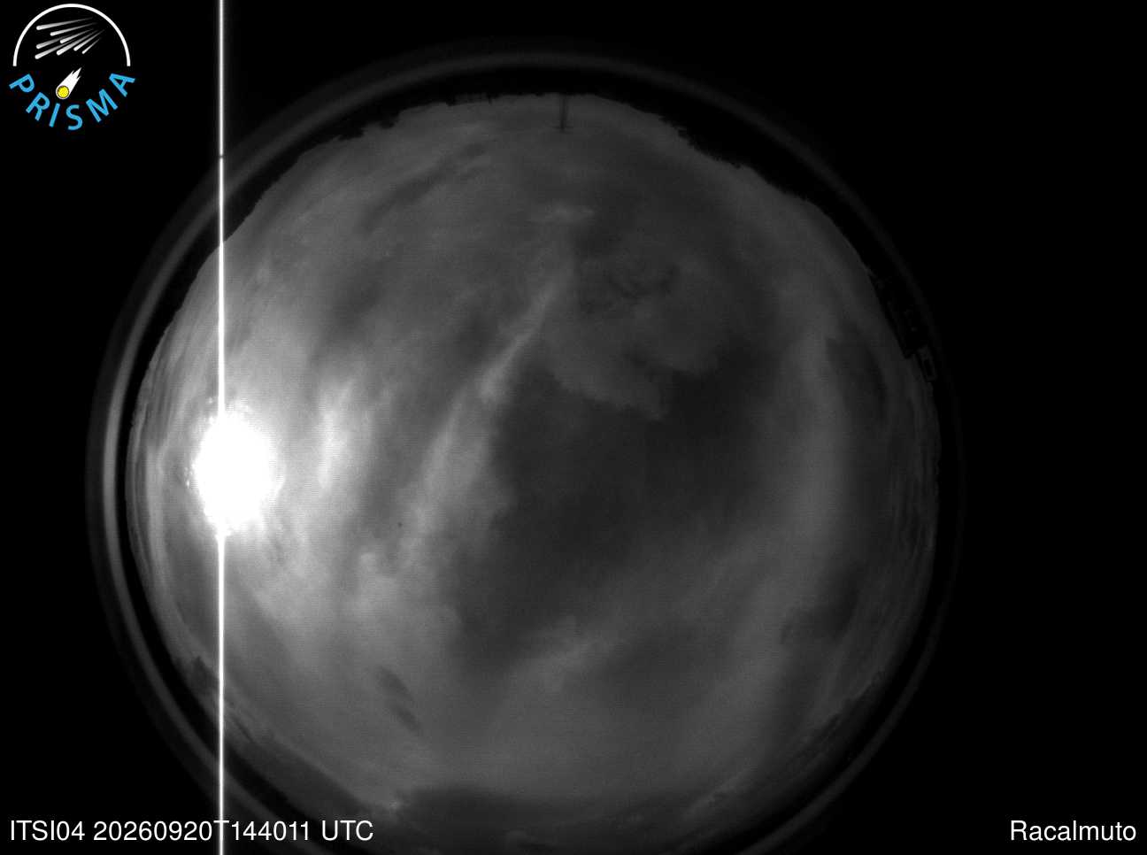 Cielo di Racalmuto del 20/09/2026 · 16:50