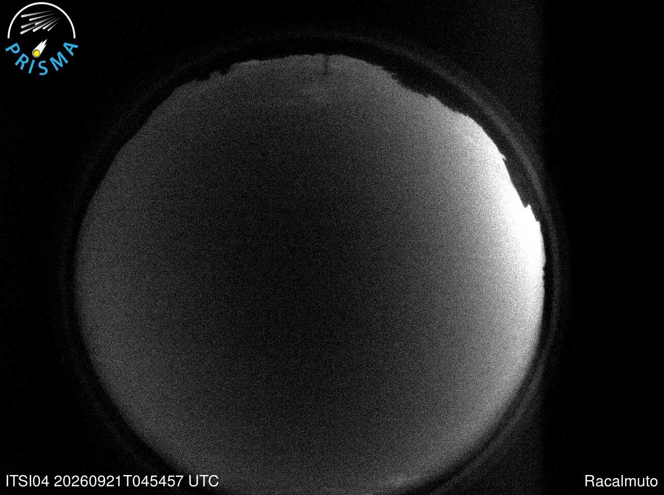 Cielo di Racalmuto del 21/09/2026 · 07:10