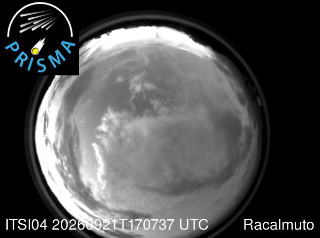 Cielo di Racalmuto del 21/09/2026 · 19:20