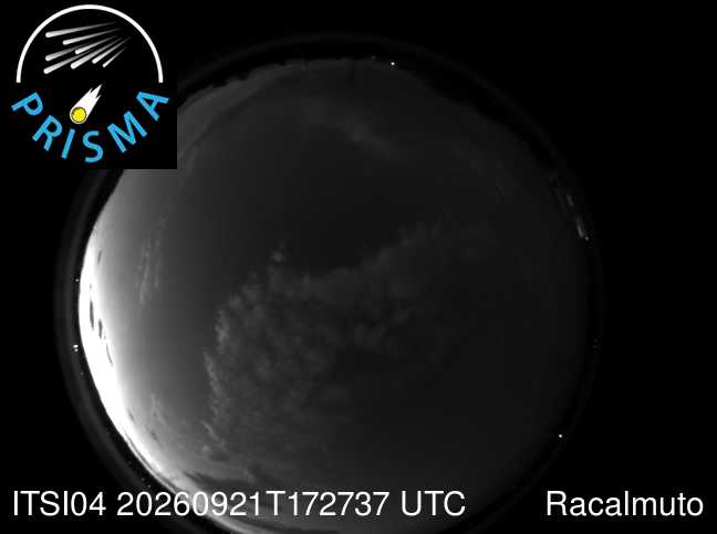 Cielo di Racalmuto del 21/09/2026 · 19:40