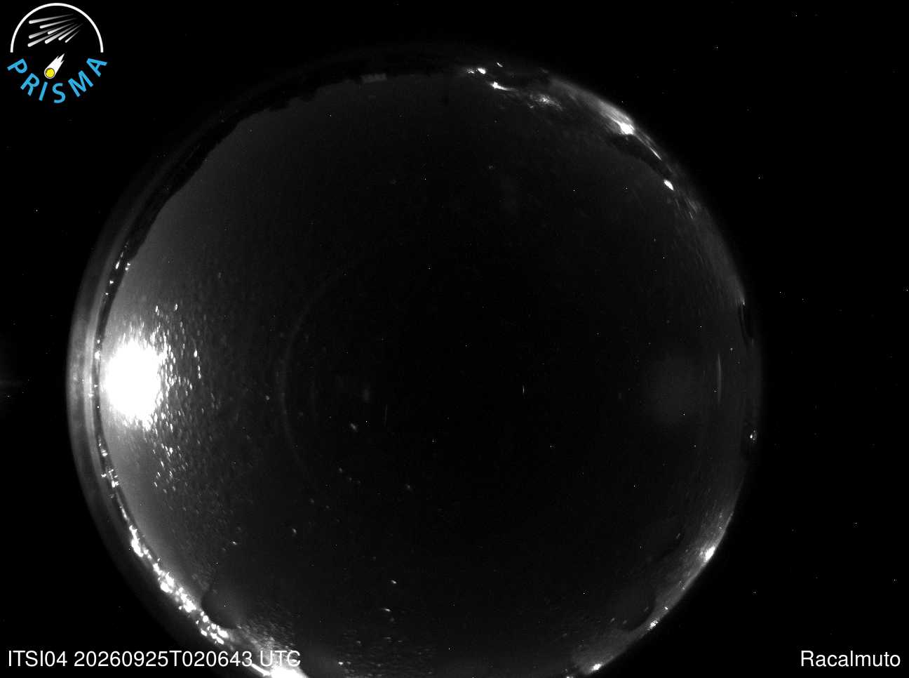 Cielo di Racalmuto del 25/09/2026 · 04:20