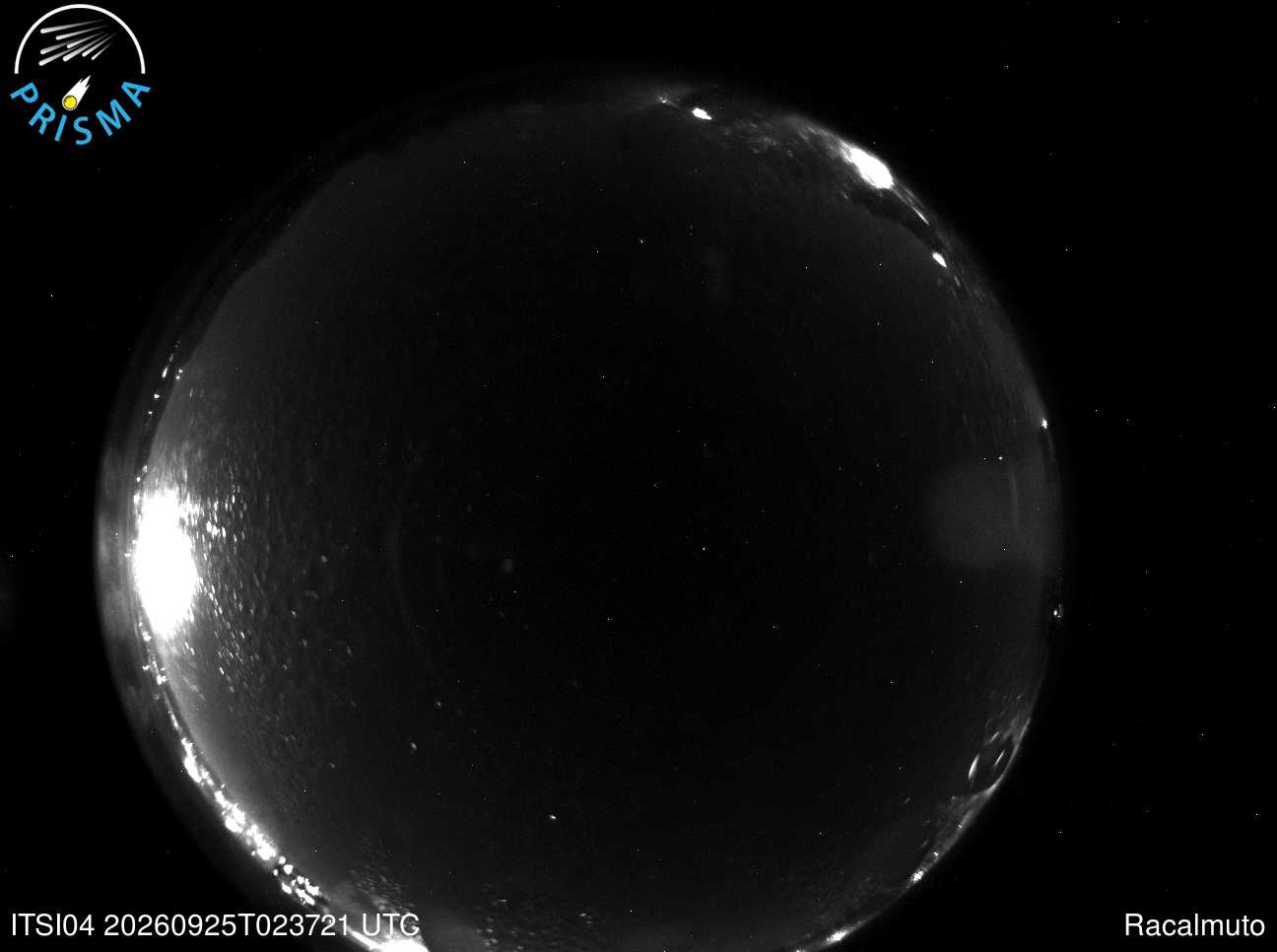 Cielo di Racalmuto del 25/09/2026 · 04:50
