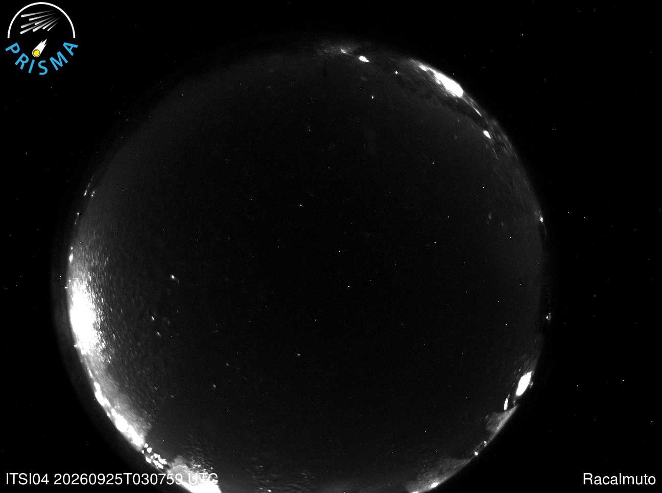 Cielo di Racalmuto del 25/09/2026 · 05:20