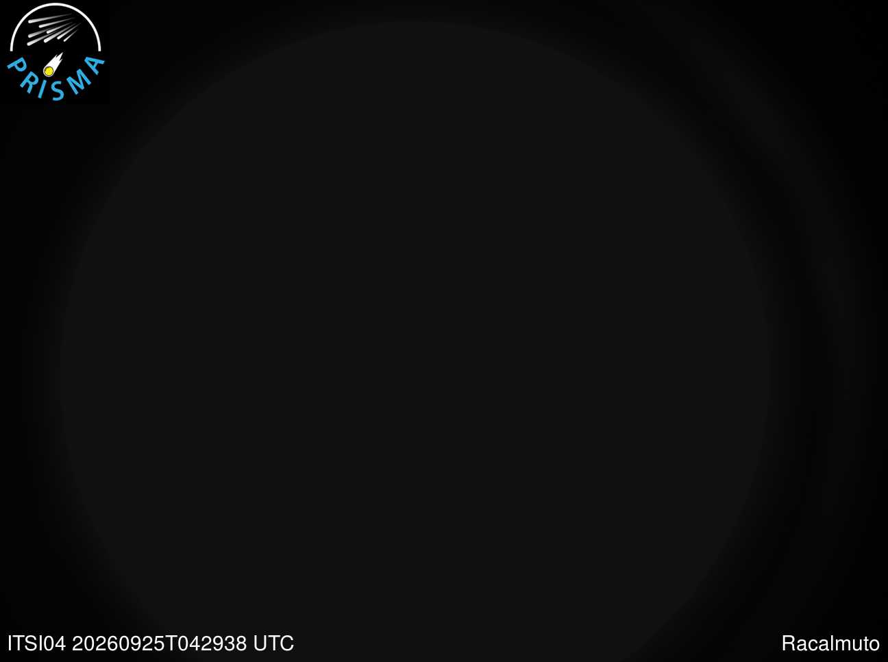 Cielo di Racalmuto del 25/09/2026 · 06:40