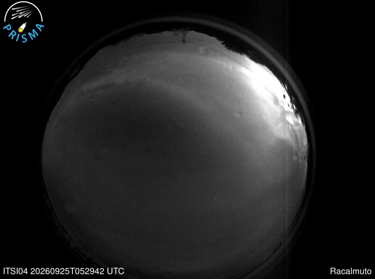 Cielo di Racalmuto del 25/09/2026 · 07:40
