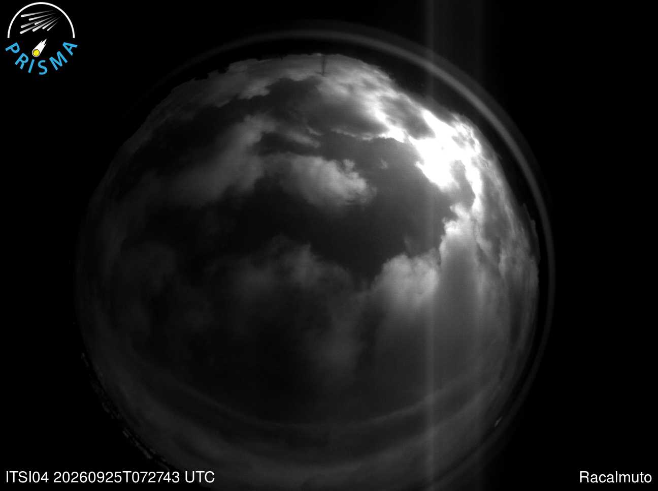 Cielo di Racalmuto del 25/09/2026 · 09:40