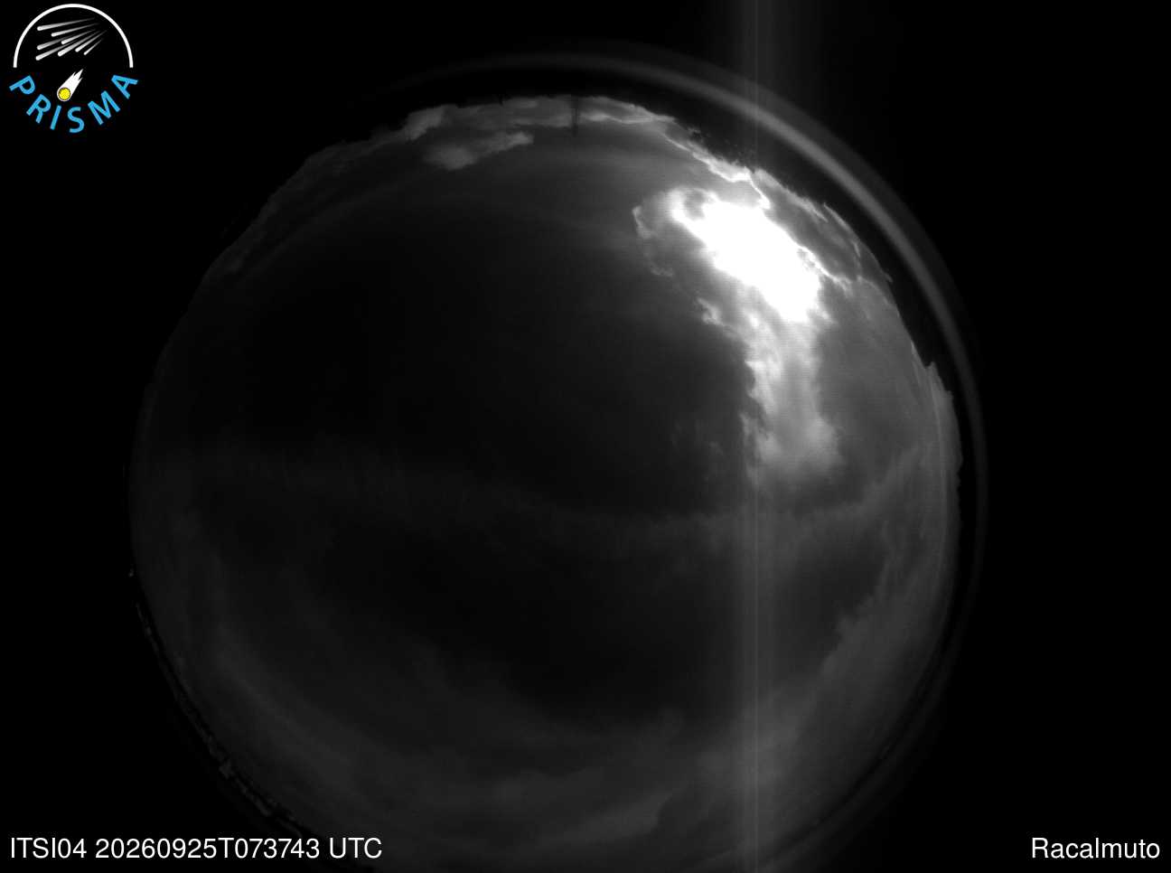Cielo di Racalmuto del 25/09/2026 · 09:50