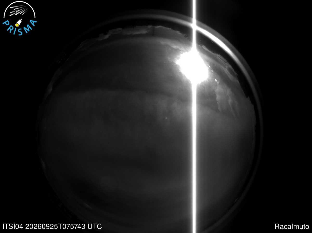 Cielo di Racalmuto del 25/09/2026 · 10:10