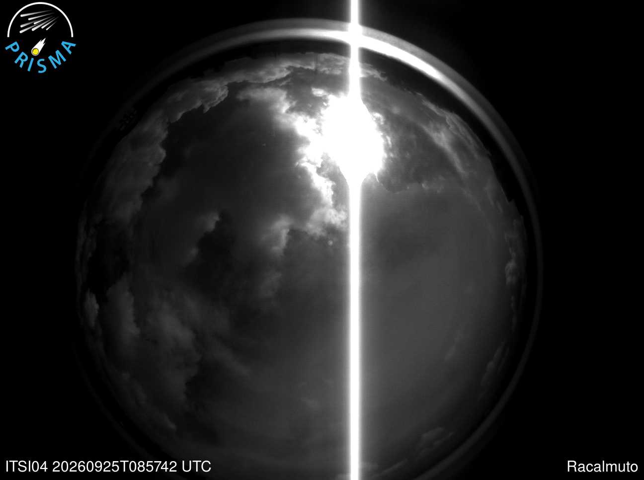 Cielo di Racalmuto del 25/09/2026 · 11:10