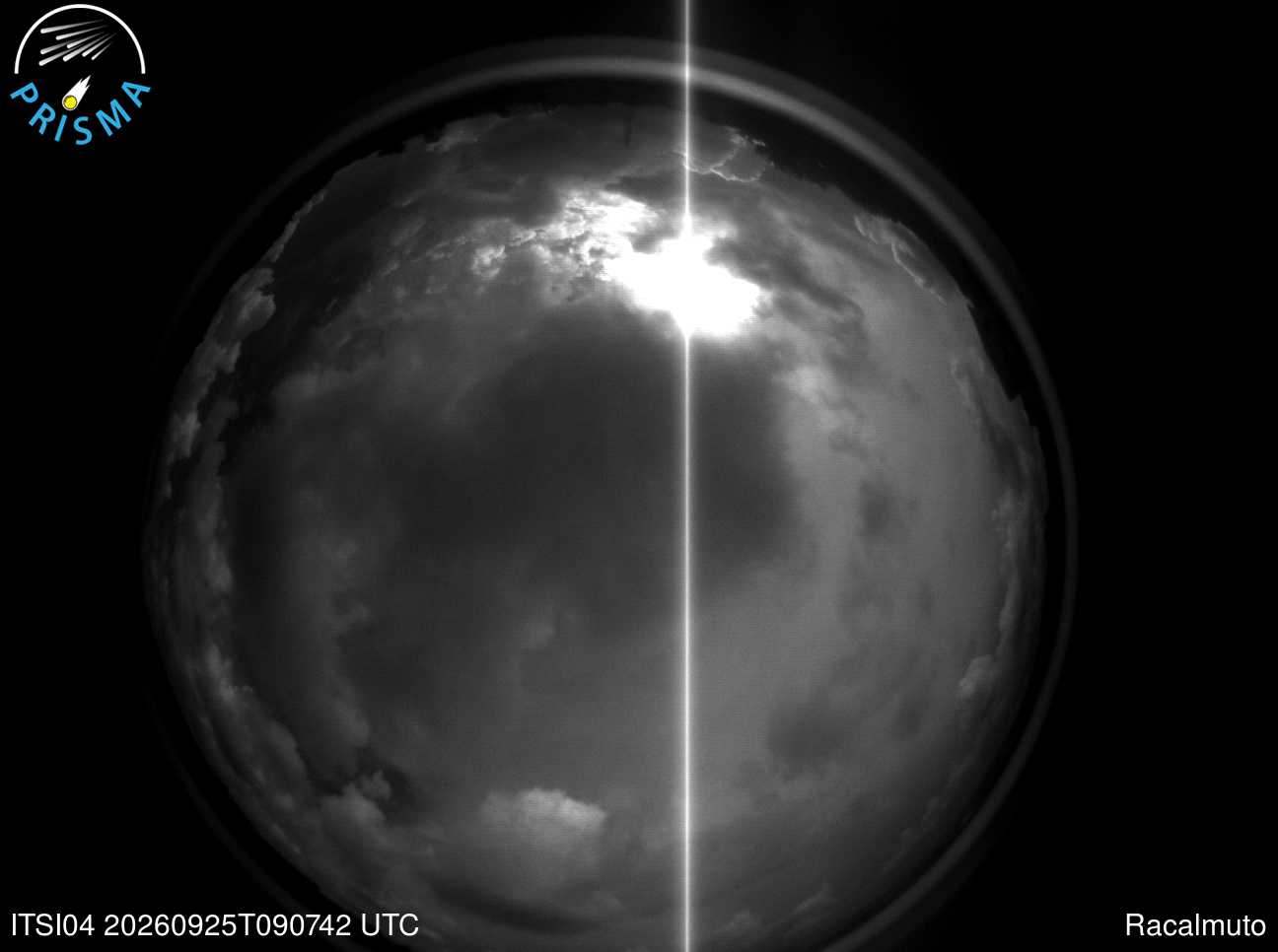 Cielo di Racalmuto del 25/09/2026 · 11:20