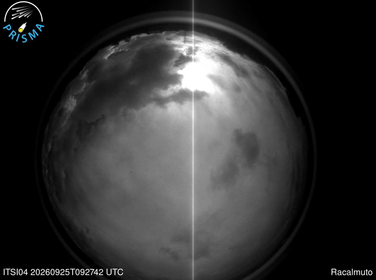 Cielo di Racalmuto del 25/09/2026 · 11:40