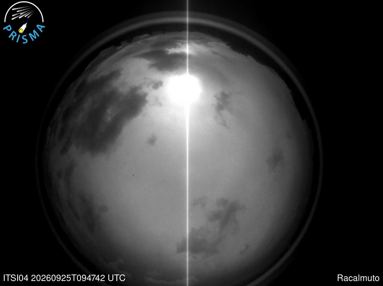 Cielo di Racalmuto del 25/09/2026 · 12:00