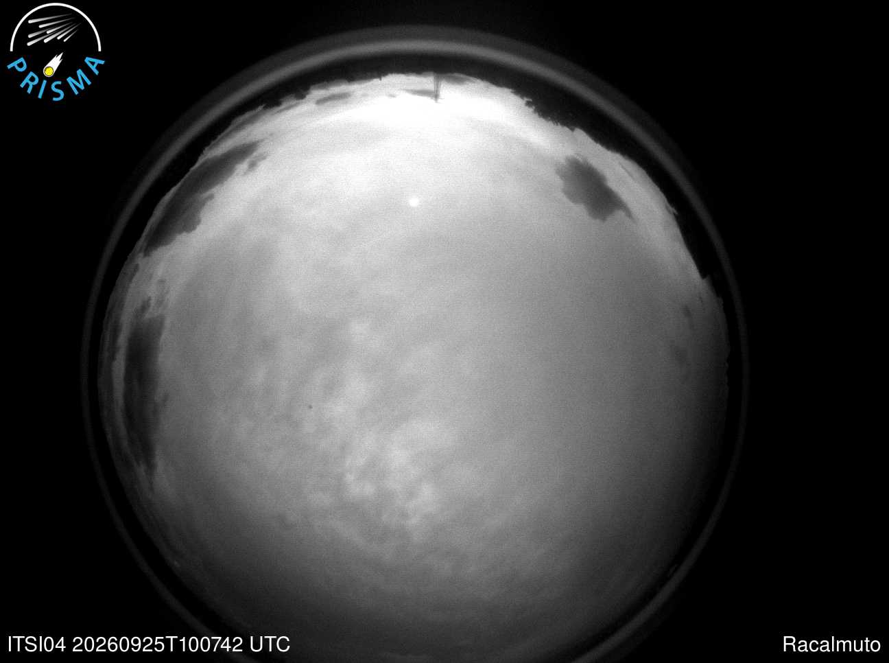Cielo di Racalmuto del 25/09/2026 · 12:17