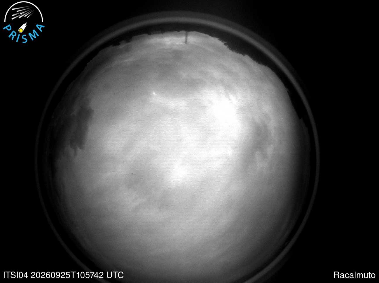 Cielo di Racalmuto del 25/09/2026 · 13:10