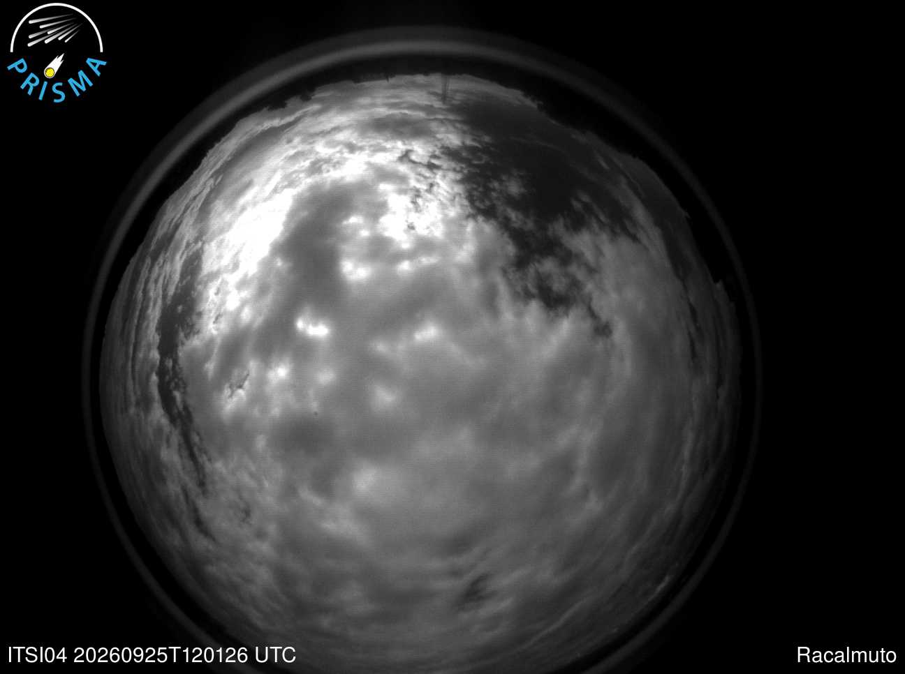 Cielo di Racalmuto del 25/09/2026 · 14:10