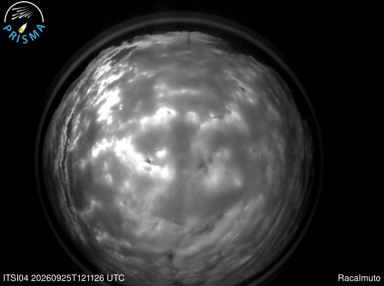 Cielo di Racalmuto del 25/09/2026 · 14:20