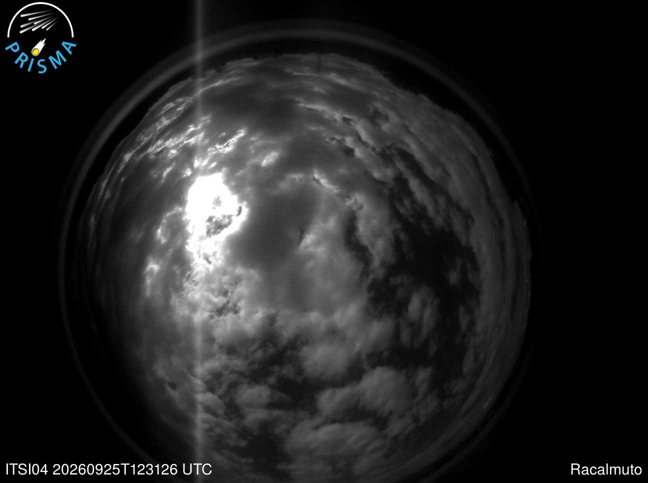 Cielo di Racalmuto del 25/09/2026 · 14:40
