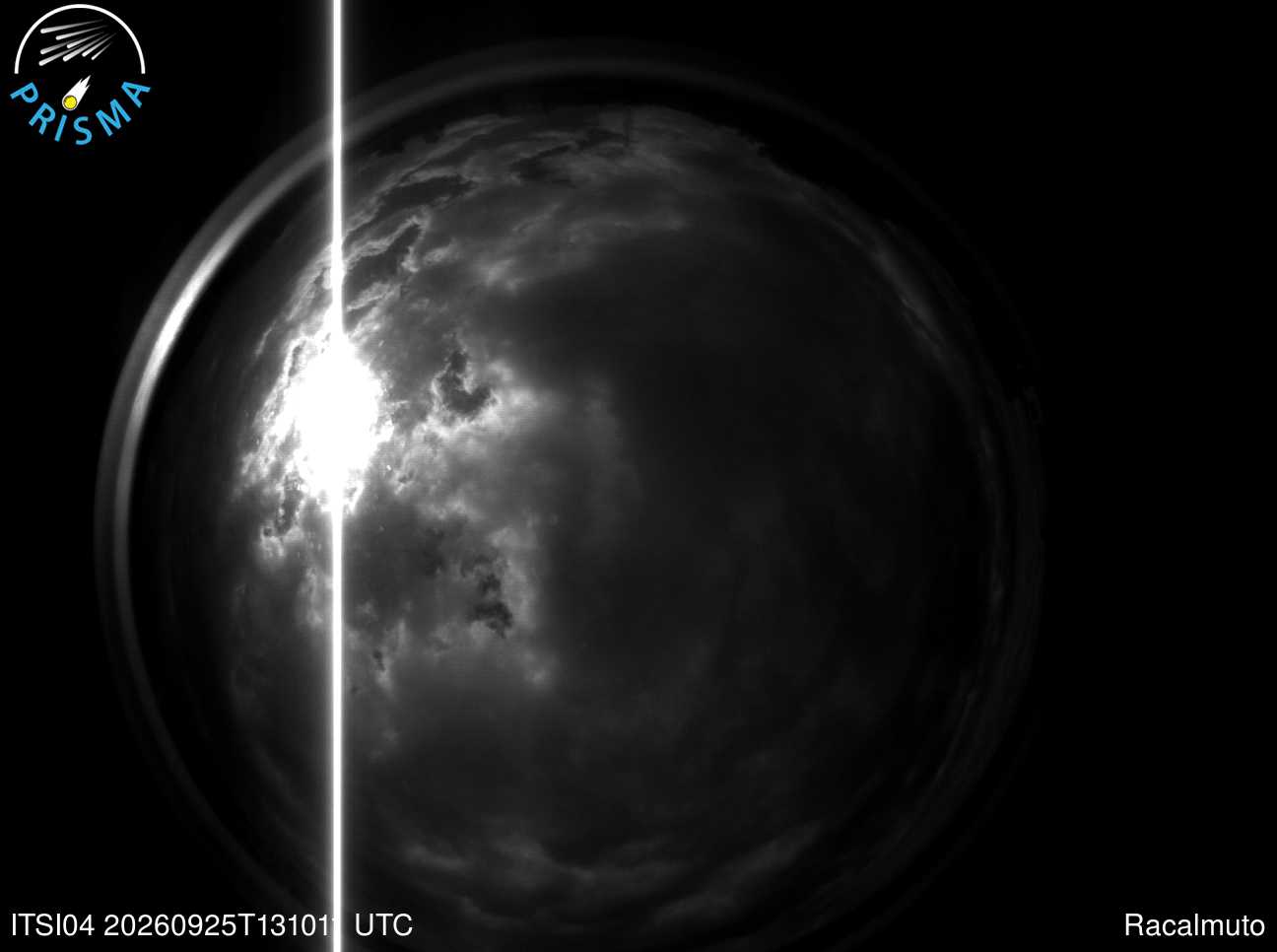 Cielo di Racalmuto del 25/09/2026 · 15:20