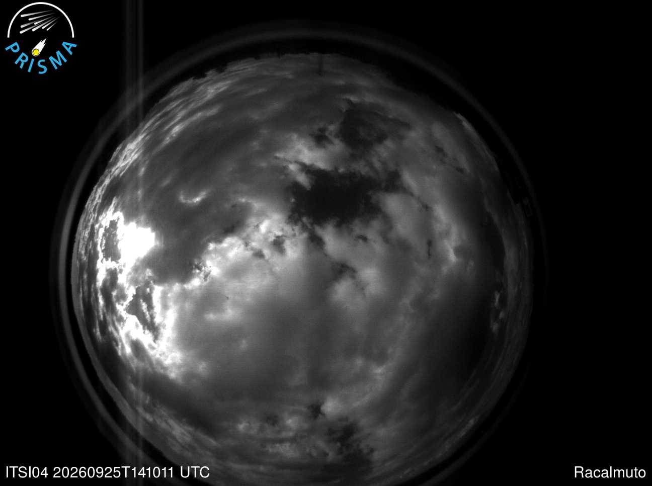 Cielo di Racalmuto del 25/09/2026 · 16:20