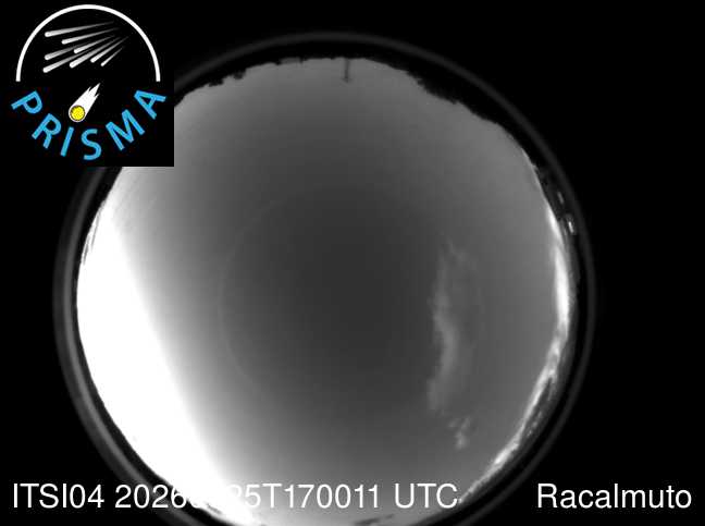 Cielo di Racalmuto del 25/09/2026 · 19:10