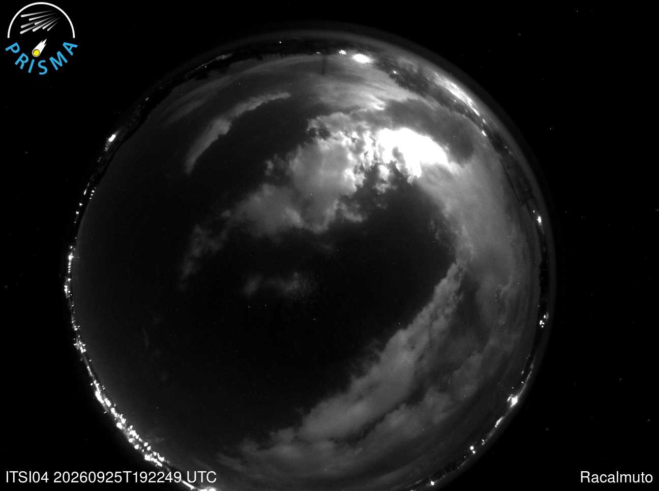 Cielo di Racalmuto del 25/09/2026 · 21:30