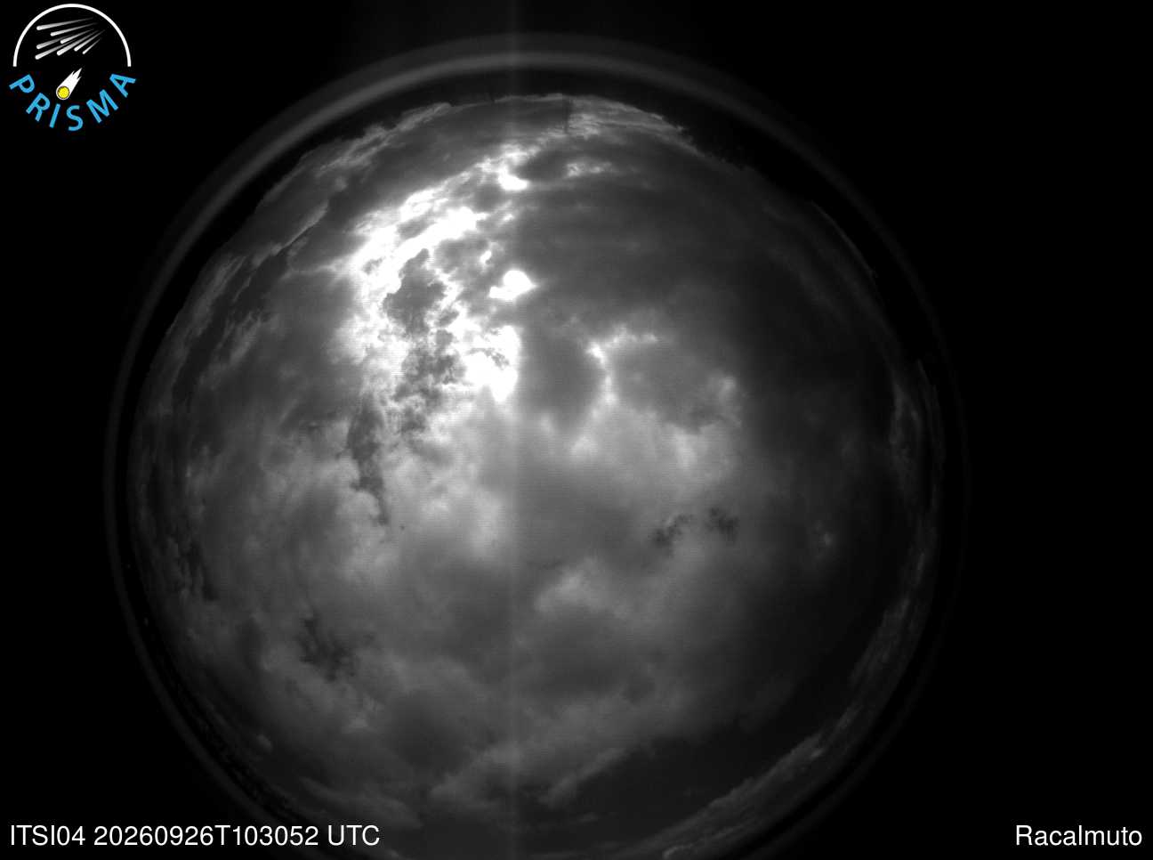 Cielo di Racalmuto del 26/09/2026 · 12:40