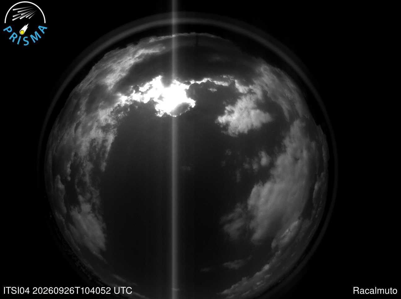Cielo di Racalmuto del 26/09/2026 · 12:50
