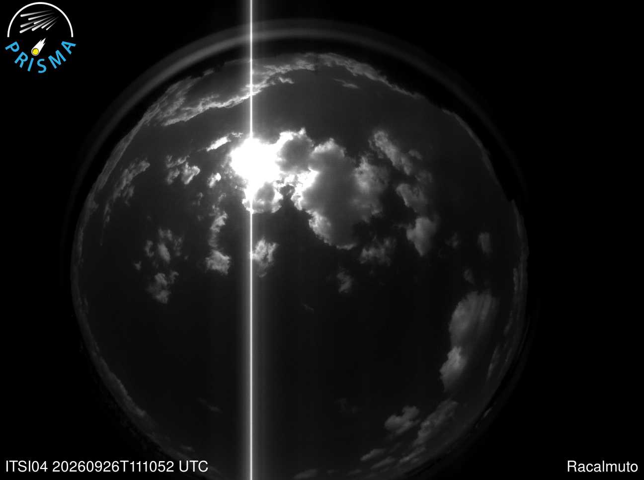 Cielo di Racalmuto del 26/09/2026 · 13:20