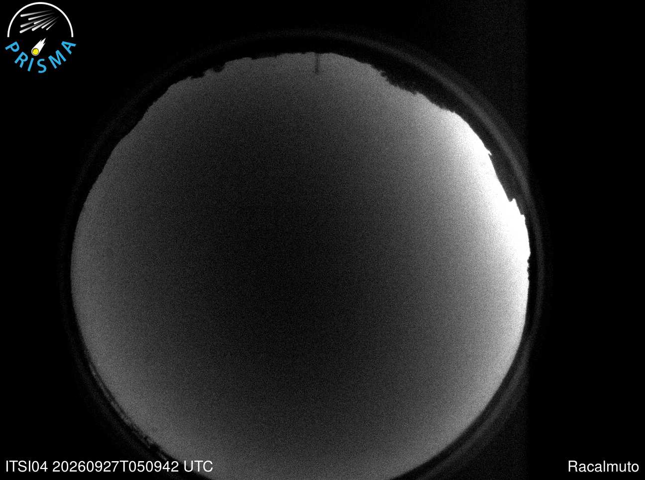Cielo di Racalmuto del 27/09/2026 · 07:20