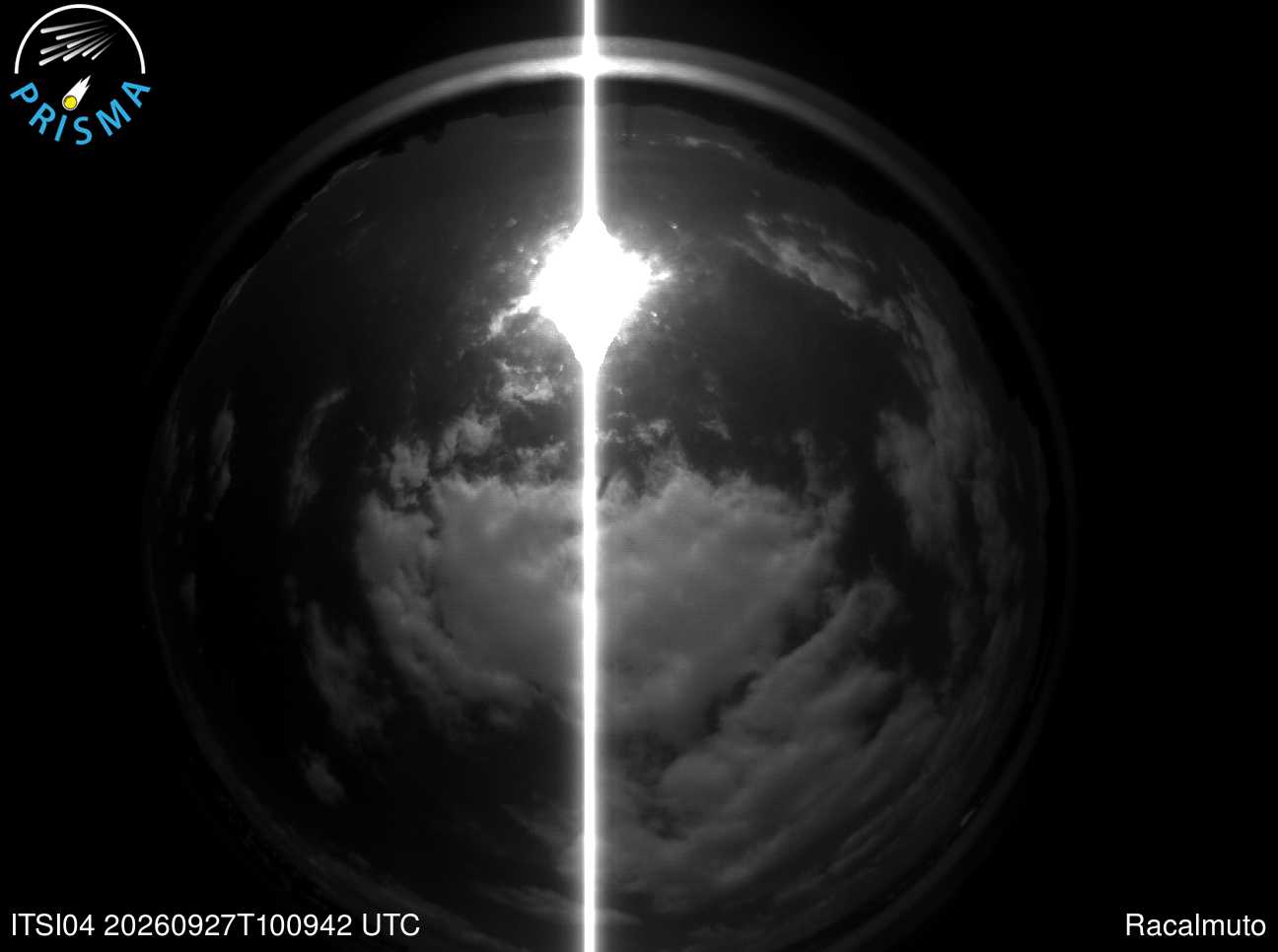 Cielo di Racalmuto del 27/09/2026 · 12:17