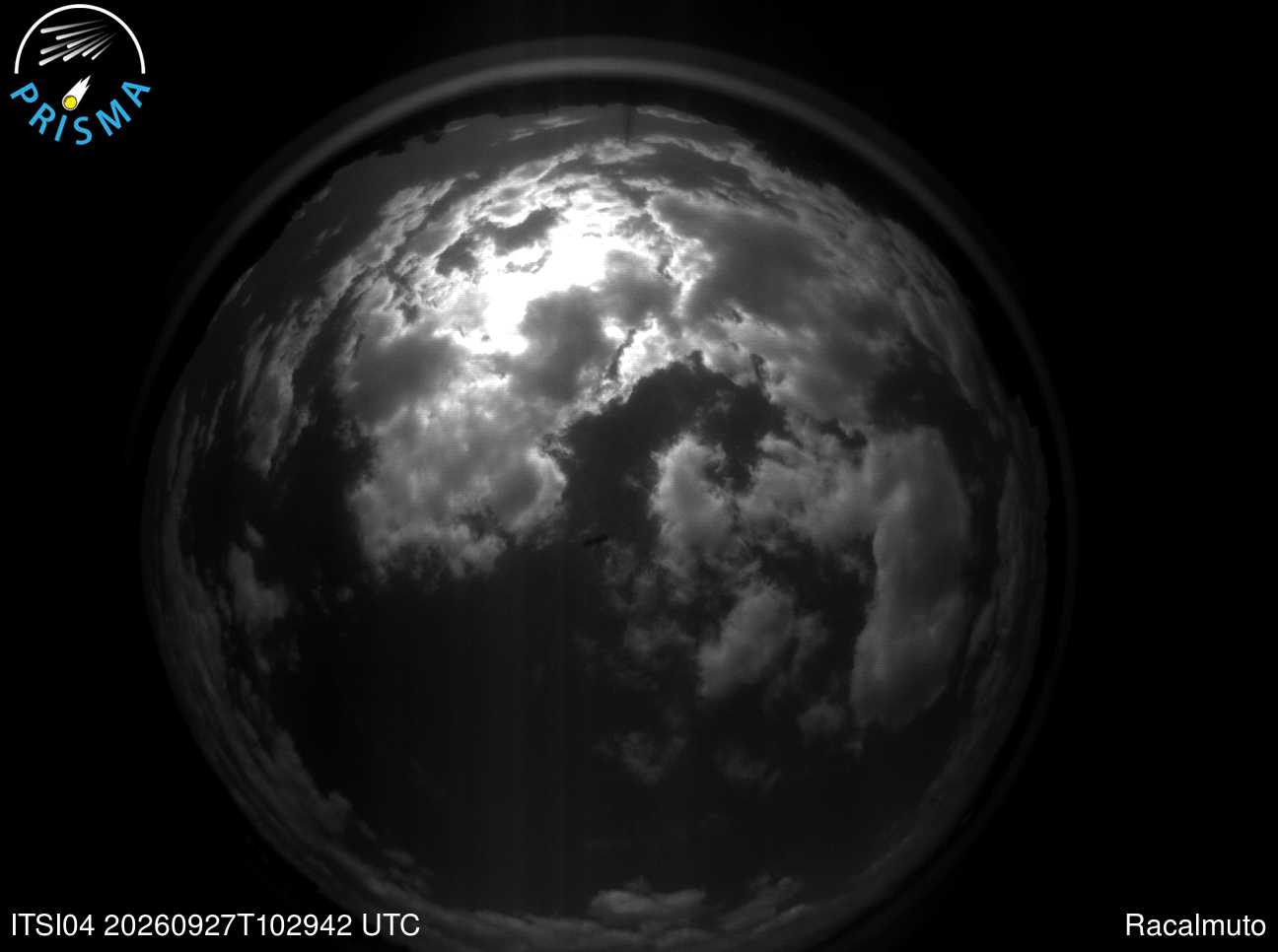 Cielo di Racalmuto del 27/09/2026 · 12:40
